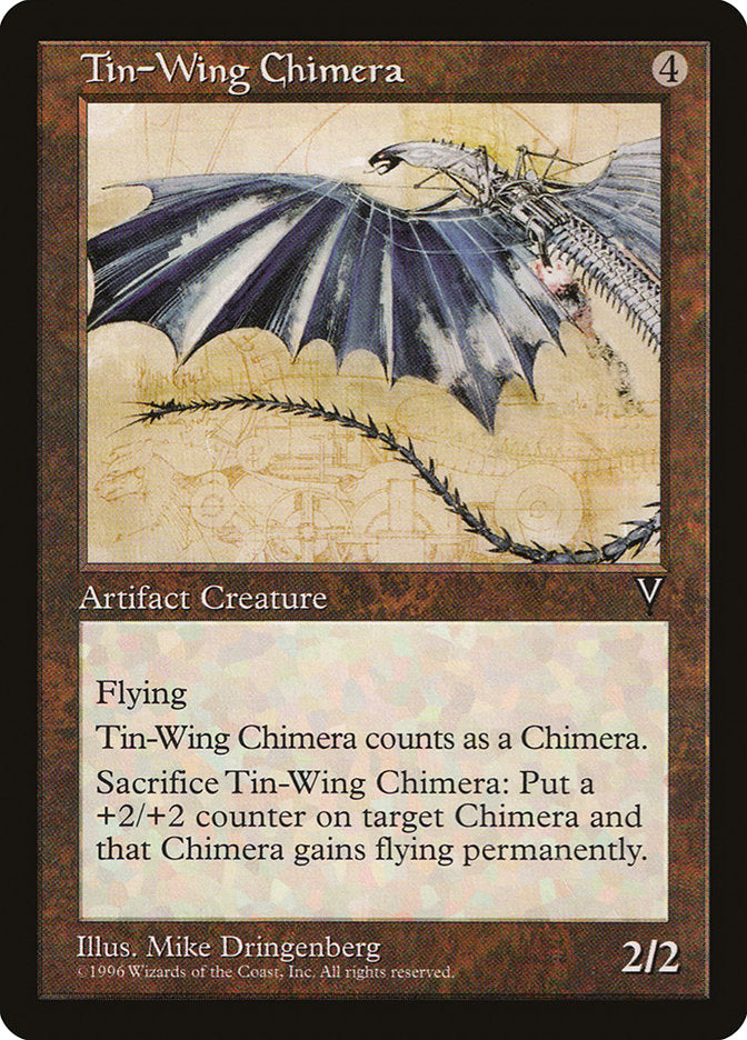 Tin-Wing Chimera [Visions] | Card Merchant Takapuna