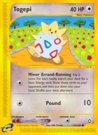 Togepi (114) [Aquapolis] | Card Merchant Takapuna