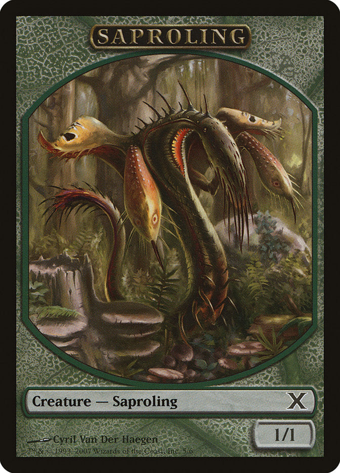 Saproling Token [Tenth Edition Tokens] | Card Merchant Takapuna