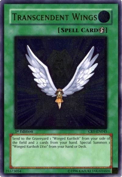 Transcendent Wings [CRV-EN045] Ultimate Rare | Card Merchant Takapuna