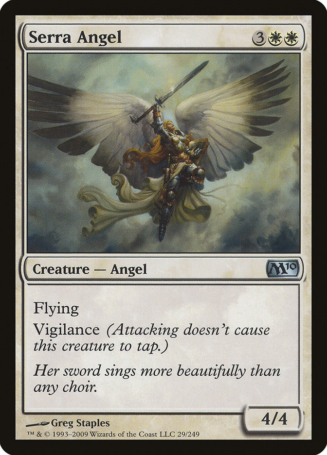 Serra Angel [Magic 2010] | Card Merchant Takapuna