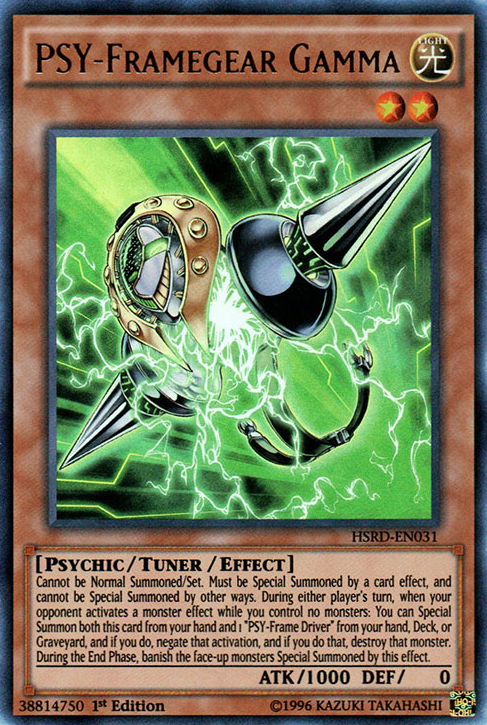 PSY-Framegear Gamma [HSRD-EN031] Ultra Rare | Card Merchant Takapuna