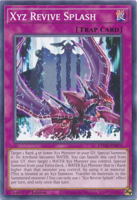 Xyz Revive Splash [ETCO-EN075] Common | Card Merchant Takapuna