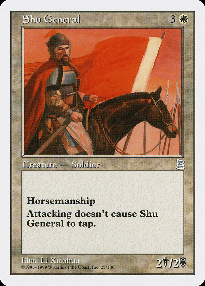 Shu General [Portal Three Kingdoms] | Card Merchant Takapuna