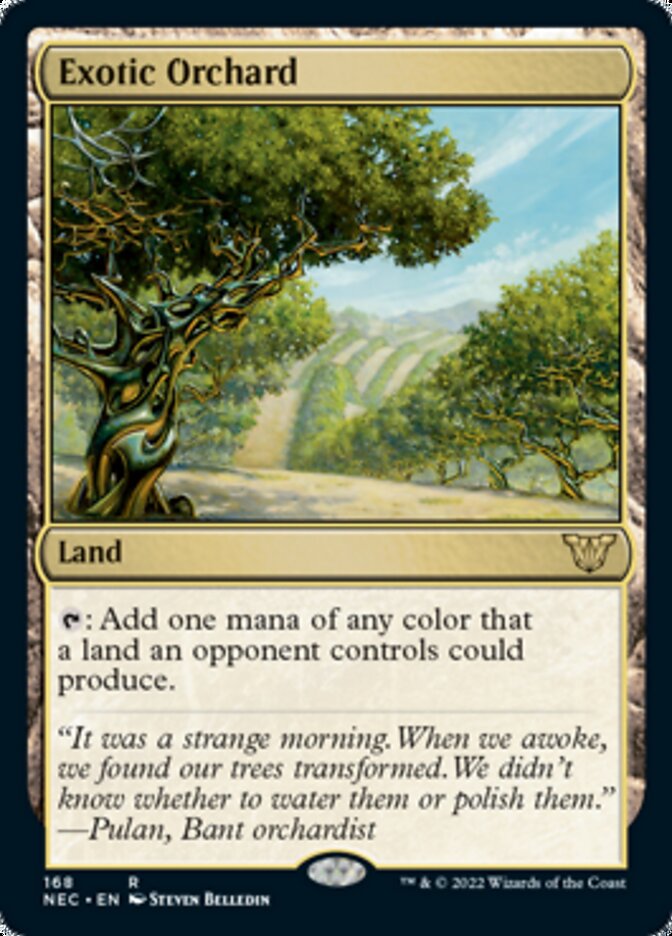 Exotic Orchard [Kamigawa: Neon Dynasty Commander] | Card Merchant Takapuna