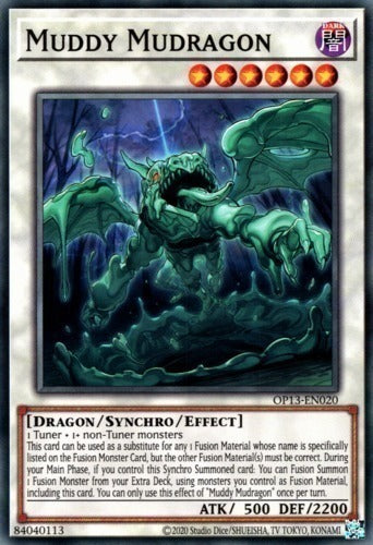 Muddy Mudragon [OP13-EN020] Common | Card Merchant Takapuna