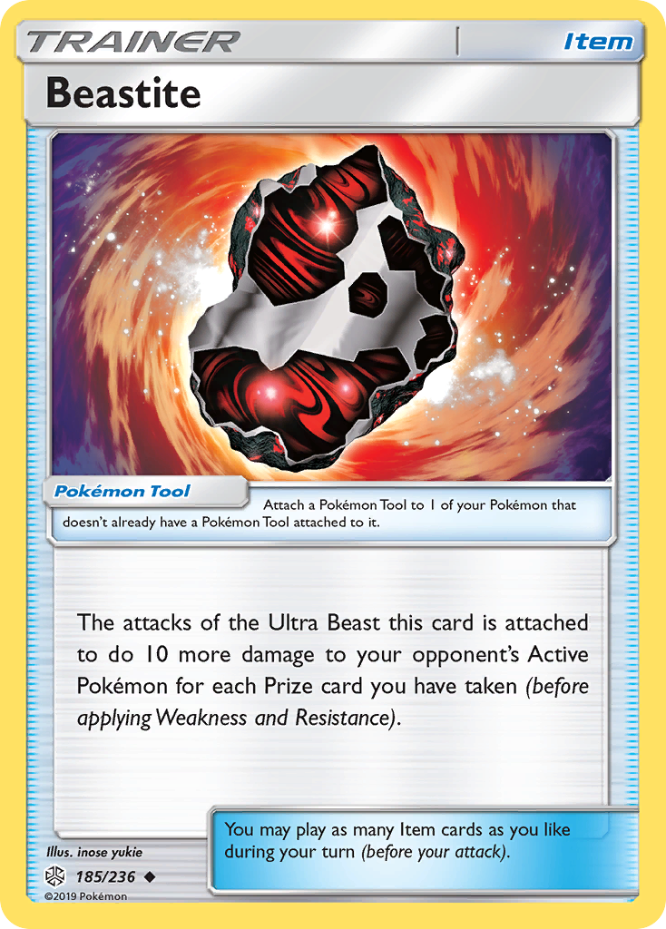 Beastite (185/236) [Sun & Moon: Cosmic Eclipse] | Card Merchant Takapuna