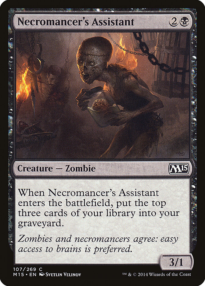 Necromancer's Assistant [Magic 2015] | Card Merchant Takapuna