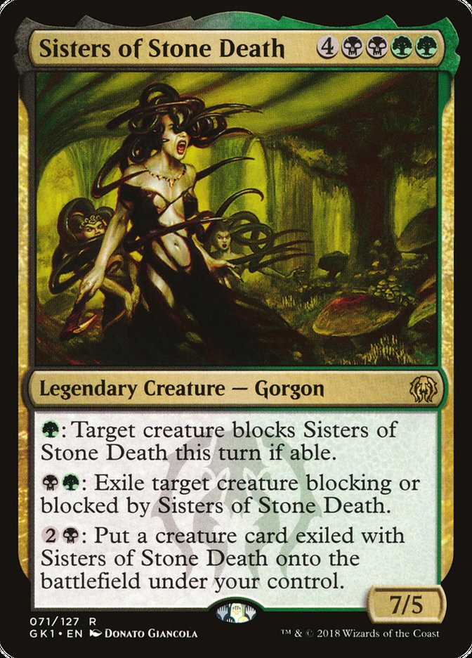 Sisters of Stone Death [Guilds of Ravnica Guild Kit] | Card Merchant Takapuna