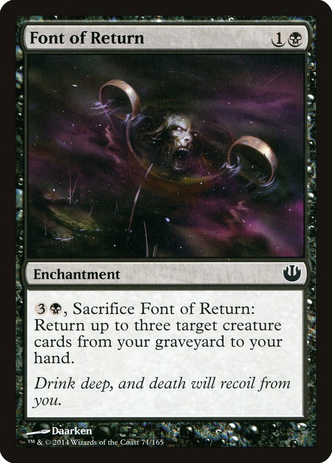 Font of Return [Journey into Nyx] | Card Merchant Takapuna