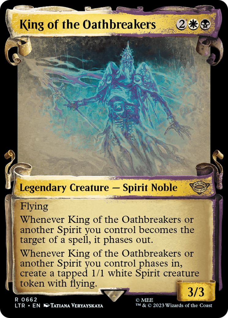 King of the Oathbreakers [The Lord of the Rings: Tales of Middle-Earth Showcase Scrolls] | Card Merchant Takapuna