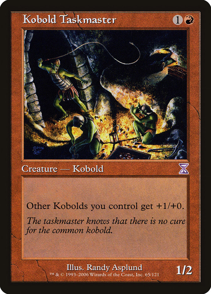 Kobold Taskmaster [Time Spiral Timeshifted] | Card Merchant Takapuna