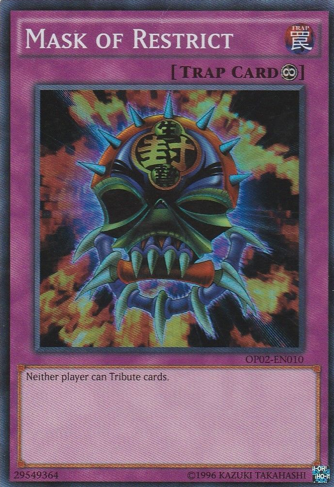 Mask of Restrict [OP02-EN010] Super Rare | Card Merchant Takapuna