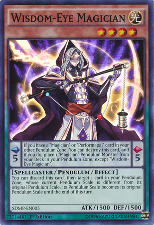 Wisdom-Eye Magician [SDMP-EN005] Super Rare | Card Merchant Takapuna