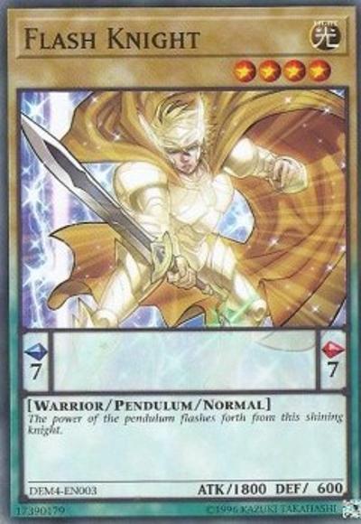 Flash Knight [DEM4-EN003] Common | Card Merchant Takapuna