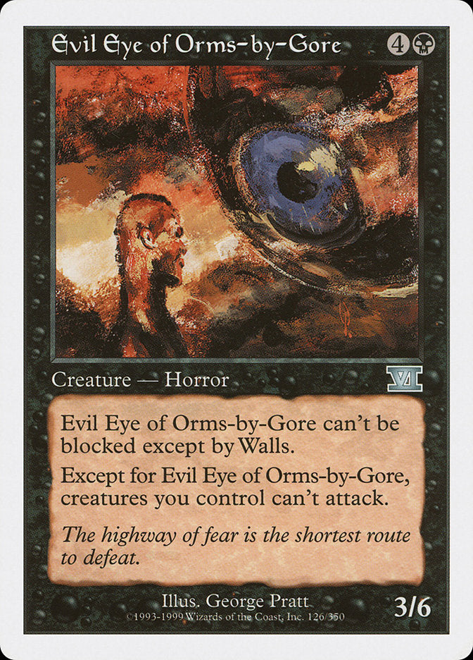 Evil Eye of Orms-by-Gore [Classic Sixth Edition] | Card Merchant Takapuna