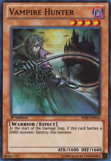 Vampire Hunter [SHSP-EN034] Super Rare | Card Merchant Takapuna