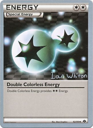 Double Colorless Energy (92/99) (American Gothic - Ian Whiton) [World Championships 2013] | Card Merchant Takapuna