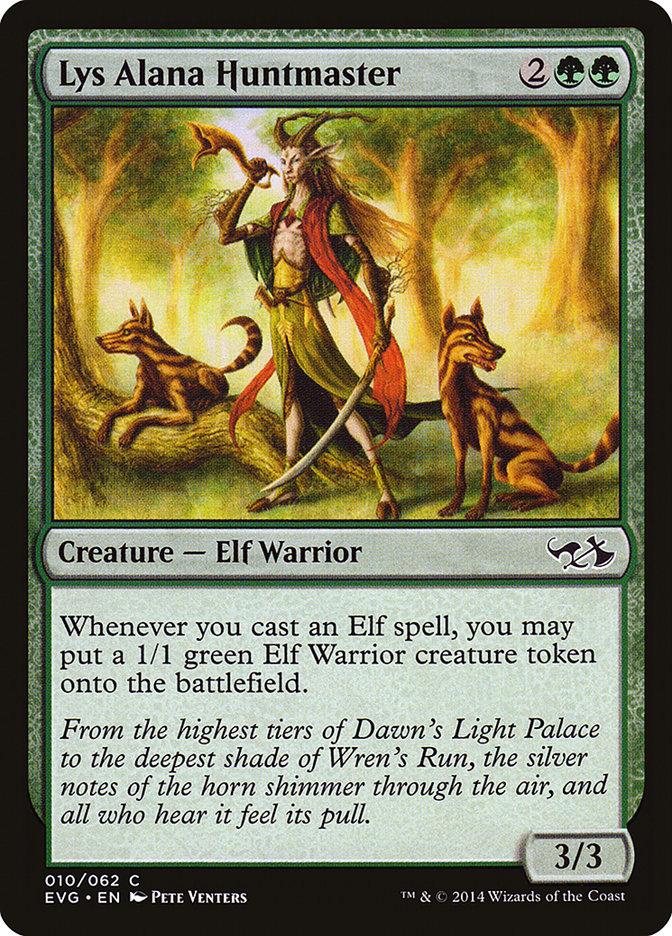 Lys Alana Huntmaster (Elves vs. Goblins) [Duel Decks Anthology] | Card Merchant Takapuna