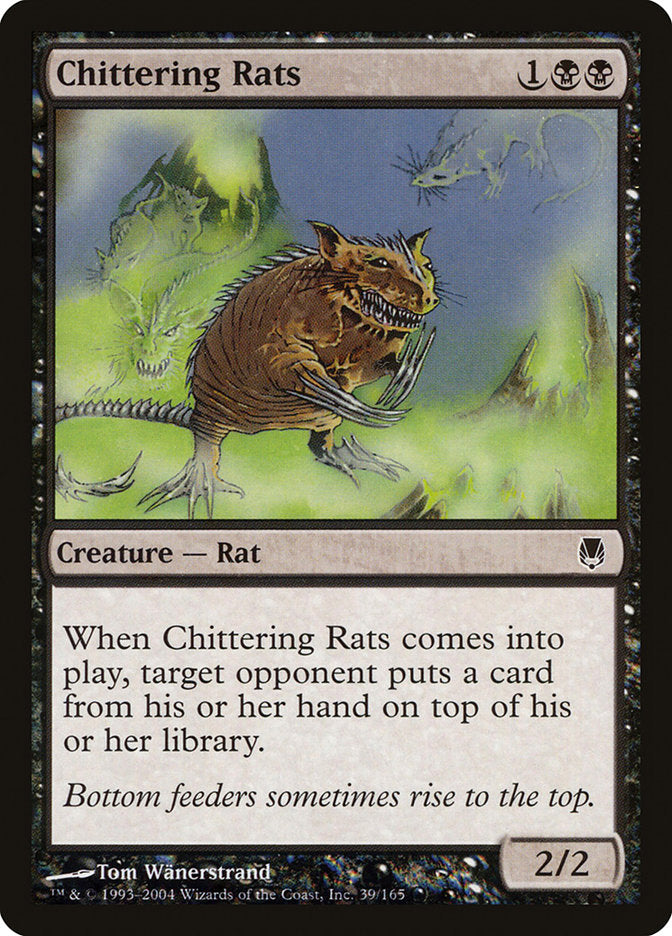 Chittering Rats [Darksteel] | Card Merchant Takapuna