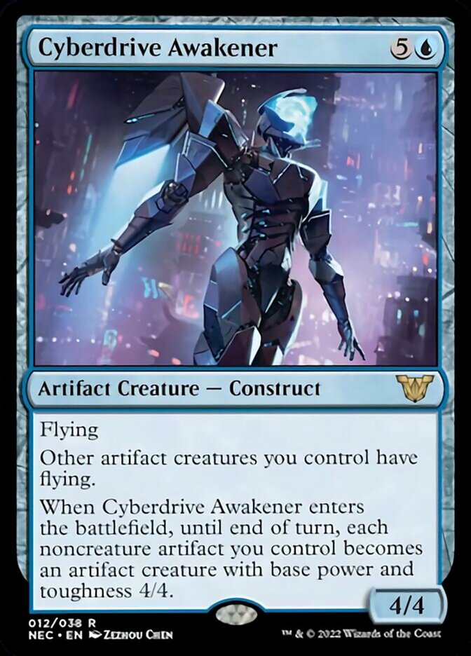 Cyberdrive Awakener [Kamigawa: Neon Dynasty Commander] | Card Merchant Takapuna