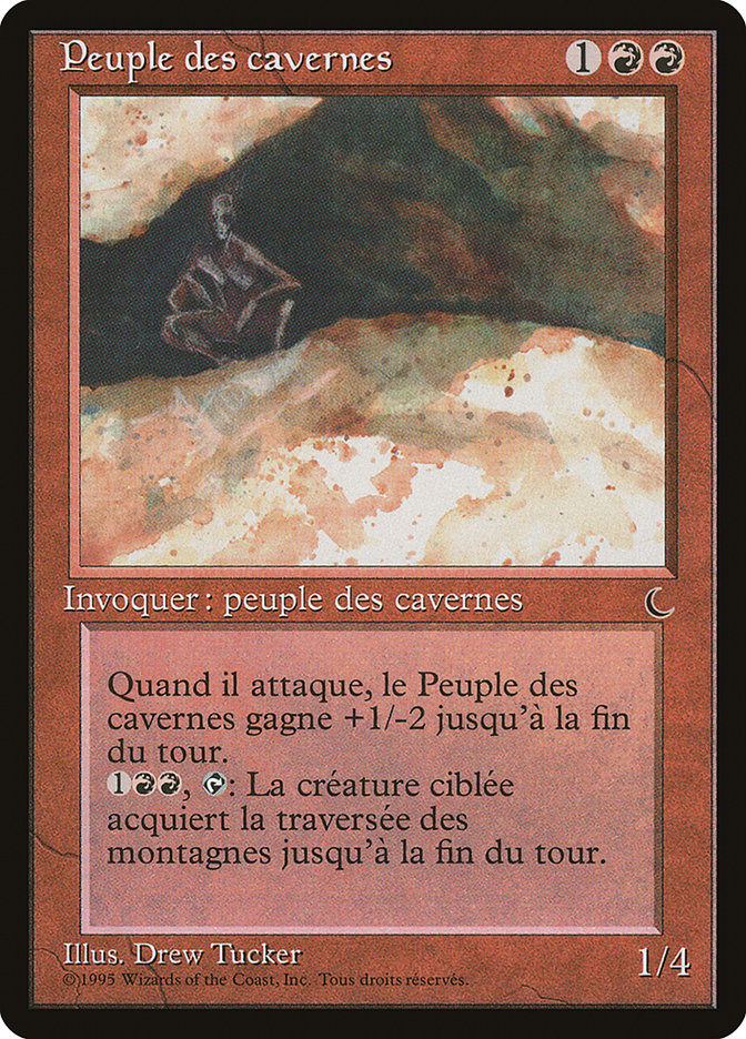 Cave People (French) - "Peuple des cavernes" [Renaissance] | Card Merchant Takapuna