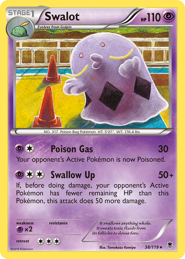 Swalot (38/119) [XY: Phantom Forces] | Card Merchant Takapuna