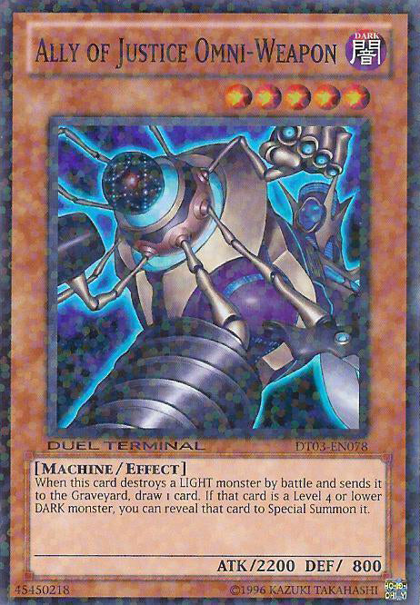 Ally of Justice Omni-Weapon [DT03-EN078] Super Rare | Card Merchant Takapuna