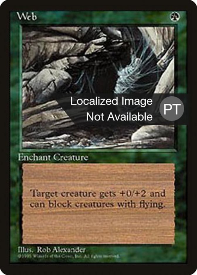 Web [Fourth Edition (Foreign Black Border)] | Card Merchant Takapuna