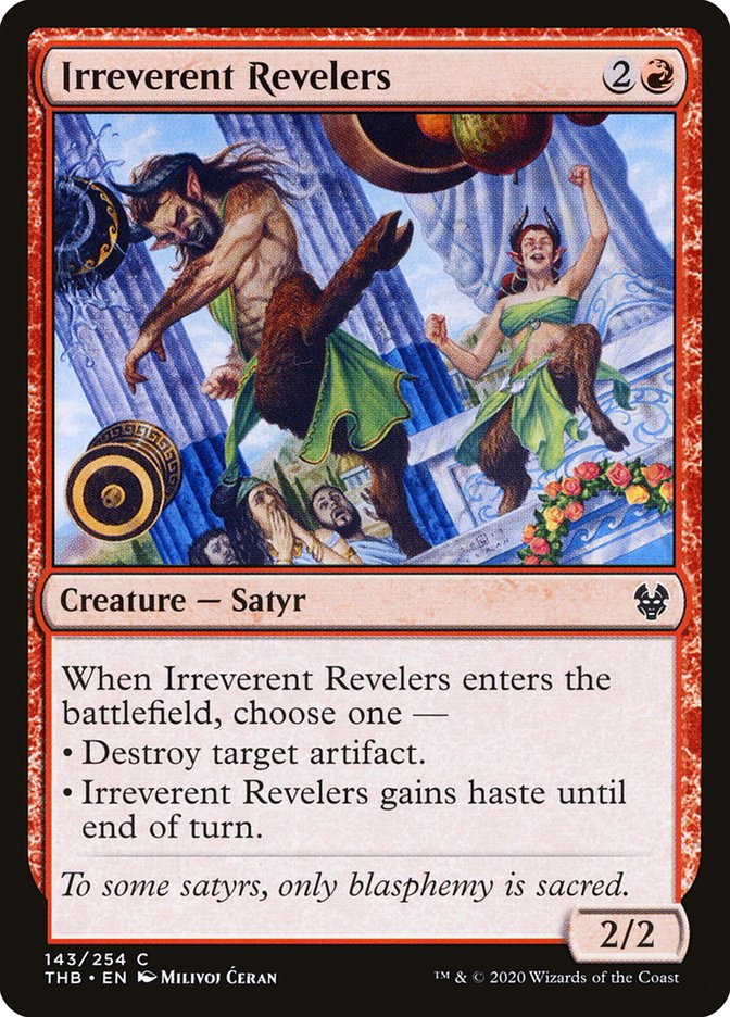 Irreverent Revelers [Theros Beyond Death] | Card Merchant Takapuna