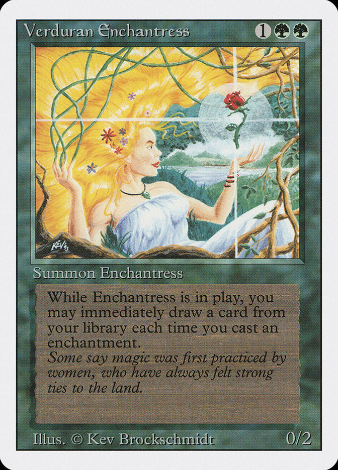 Verduran Enchantress [Revised Edition] | Card Merchant Takapuna