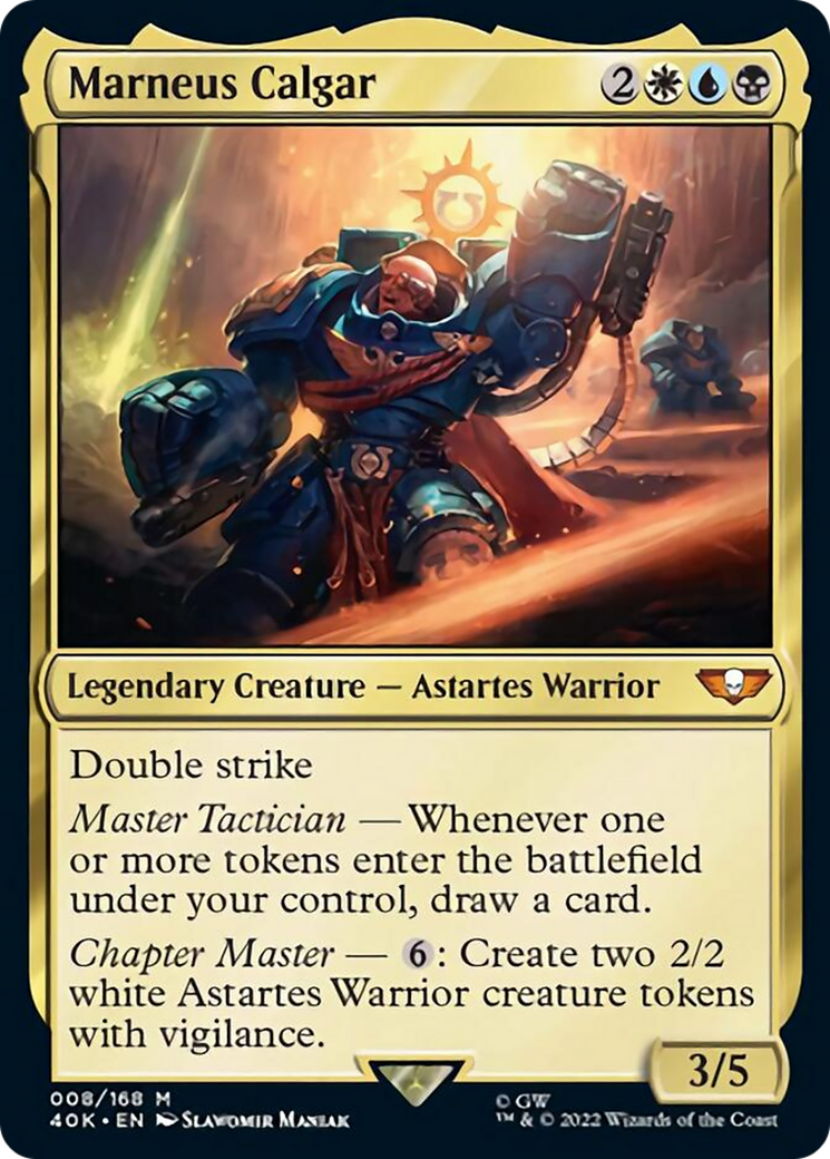 Marneus Calgar (Surge Foil) [Warhammer 40,000] | Card Merchant Takapuna