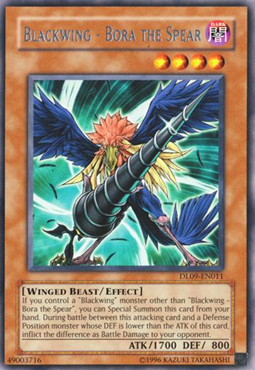 Blackwing - Bora the Spear (Silver) [DL09-EN011] Rare | Card Merchant Takapuna