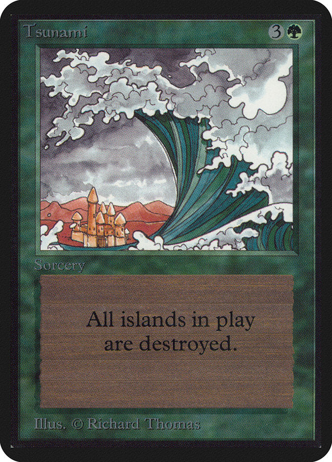 Tsunami [Alpha Edition] | Card Merchant Takapuna