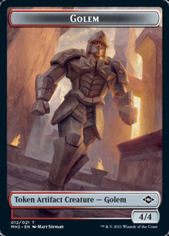 Golem Token [Modern Horizons 2 Tokens] | Card Merchant Takapuna