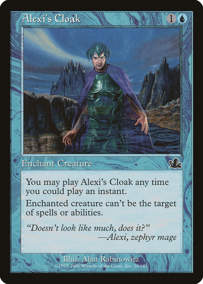 Alexi's Cloak [Prophecy] | Card Merchant Takapuna