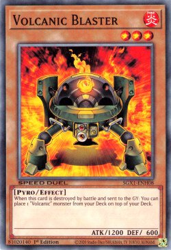 Volcanic Blaster [SGX1-ENH08] Common | Card Merchant Takapuna