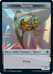 Elephant // Thopter Double-Sided Token [Starter Commander Decks] | Card Merchant Takapuna