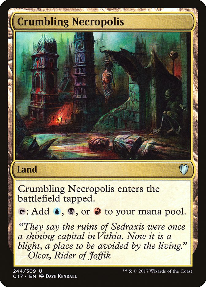 Crumbling Necropolis [Commander 2017] | Card Merchant Takapuna