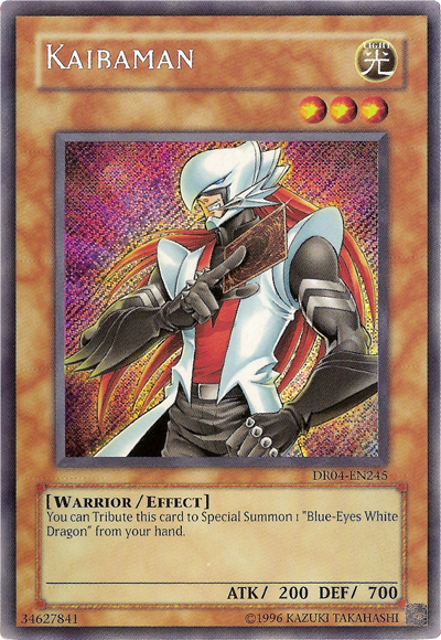 Kaibaman [DR04-EN245] Secret Rare | Card Merchant Takapuna