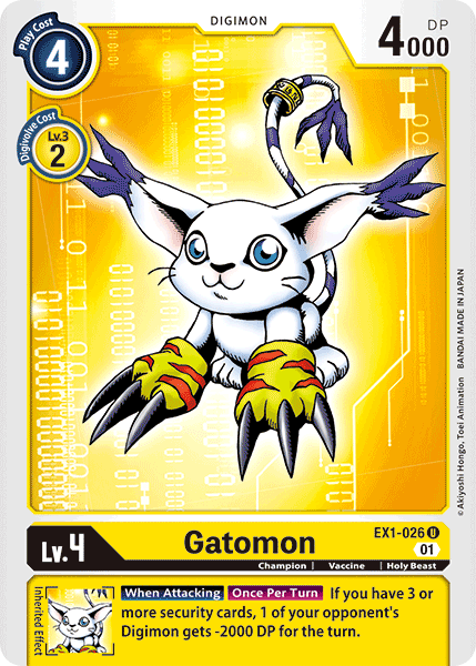 Gatomon [EX1-026] [Classic Collection] | Card Merchant Takapuna