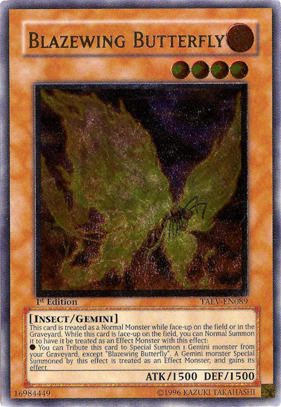 Blazewing Butterfly [TAEV-EN089] Ultimate Rare | Card Merchant Takapuna