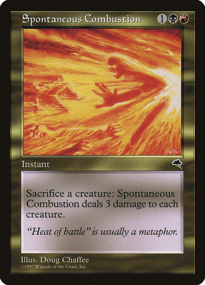 Spontaneous Combustion [Tempest] | Card Merchant Takapuna