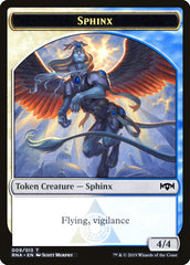 Bird // Sphinx Double-Sided Token [Ravnica Allegiance Guild Kit Tokens] | Card Merchant Takapuna