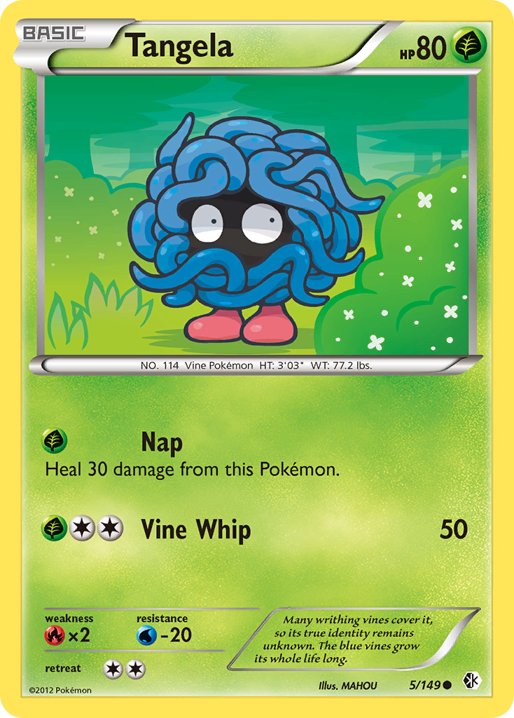 Tangela (5/149) [Black & White: Boundaries Crossed] | Card Merchant Takapuna