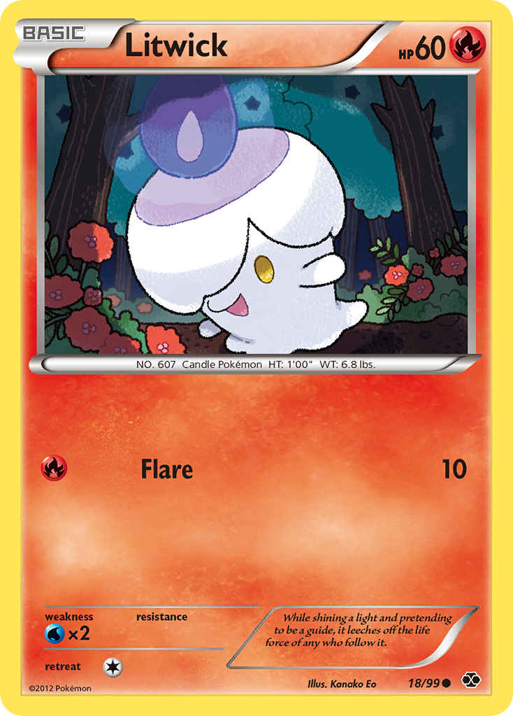 Litwick (18/99) [Black & White: Next Destinies] | Card Merchant Takapuna