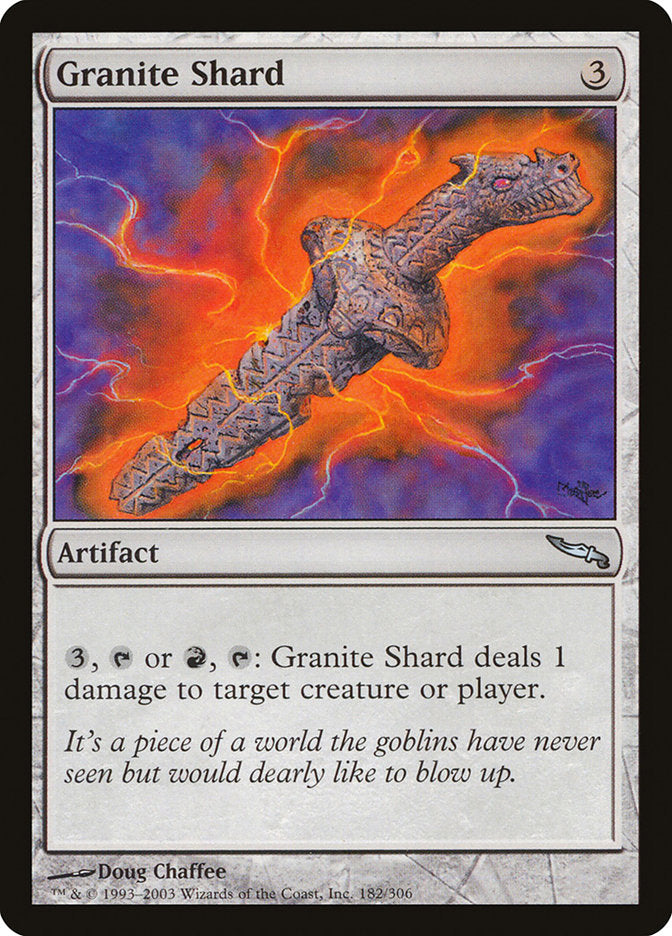 Granite Shard [Mirrodin] | Card Merchant Takapuna