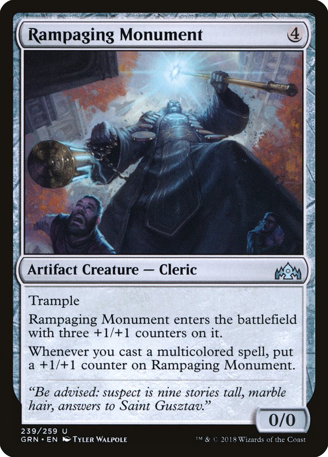 Rampaging Monument [Guilds of Ravnica] | Card Merchant Takapuna