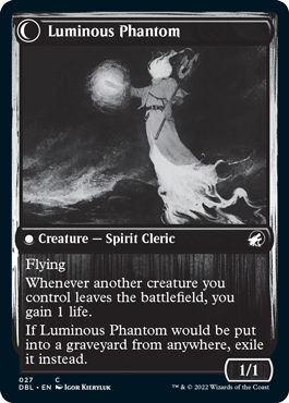 Lunarch Veteran // Luminous Phantom [Innistrad: Double Feature] | Card Merchant Takapuna