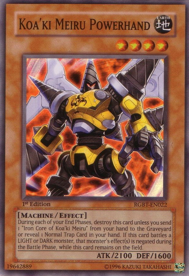 Koa'ki Meiru Powerhand [RGBT-EN022] Super Rare | Card Merchant Takapuna